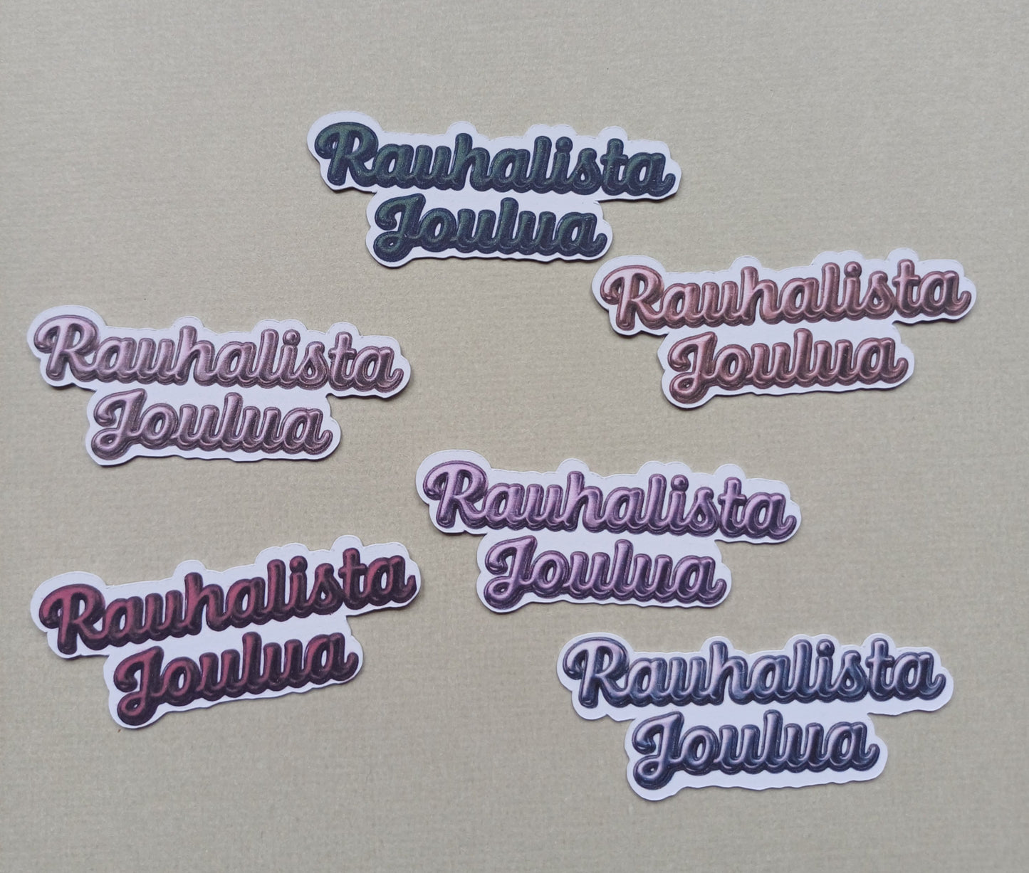 Pikkupeikon tekstileikkeet: Rauhallista joulua