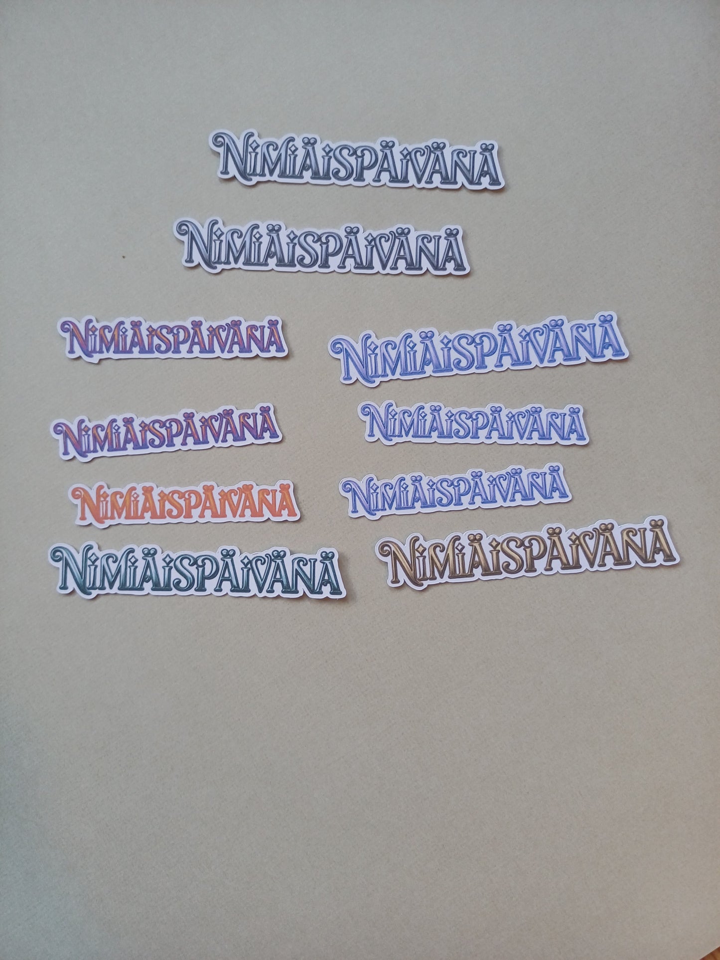 Pikkupeikon tekstileikkeet: Nimiäispäivänä