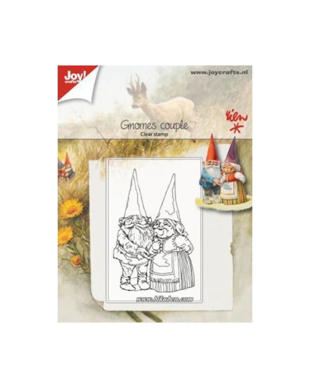 Akryylileimasin Gnomes couple