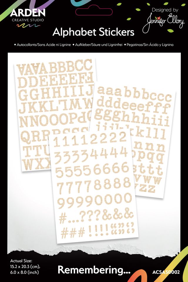Remembering... Alpha stickers