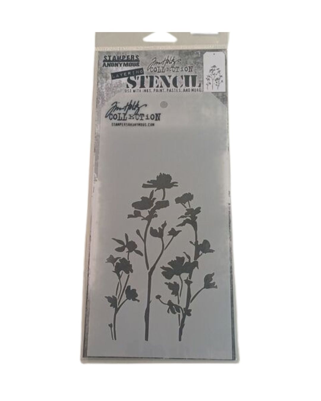 Sapluuna Wildflower Tim Holtz Layering Stencil