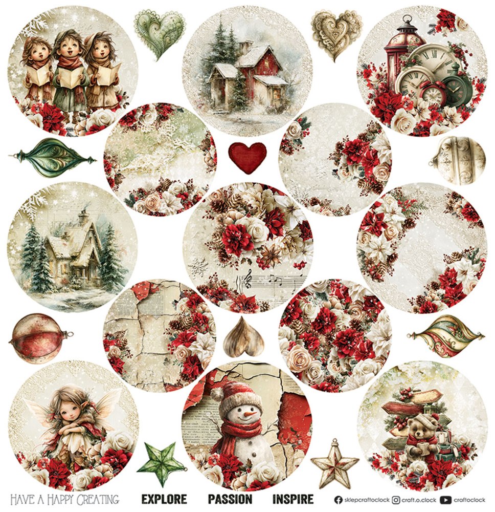 Spirit of Christmas 12" skräppipaperipakkaus