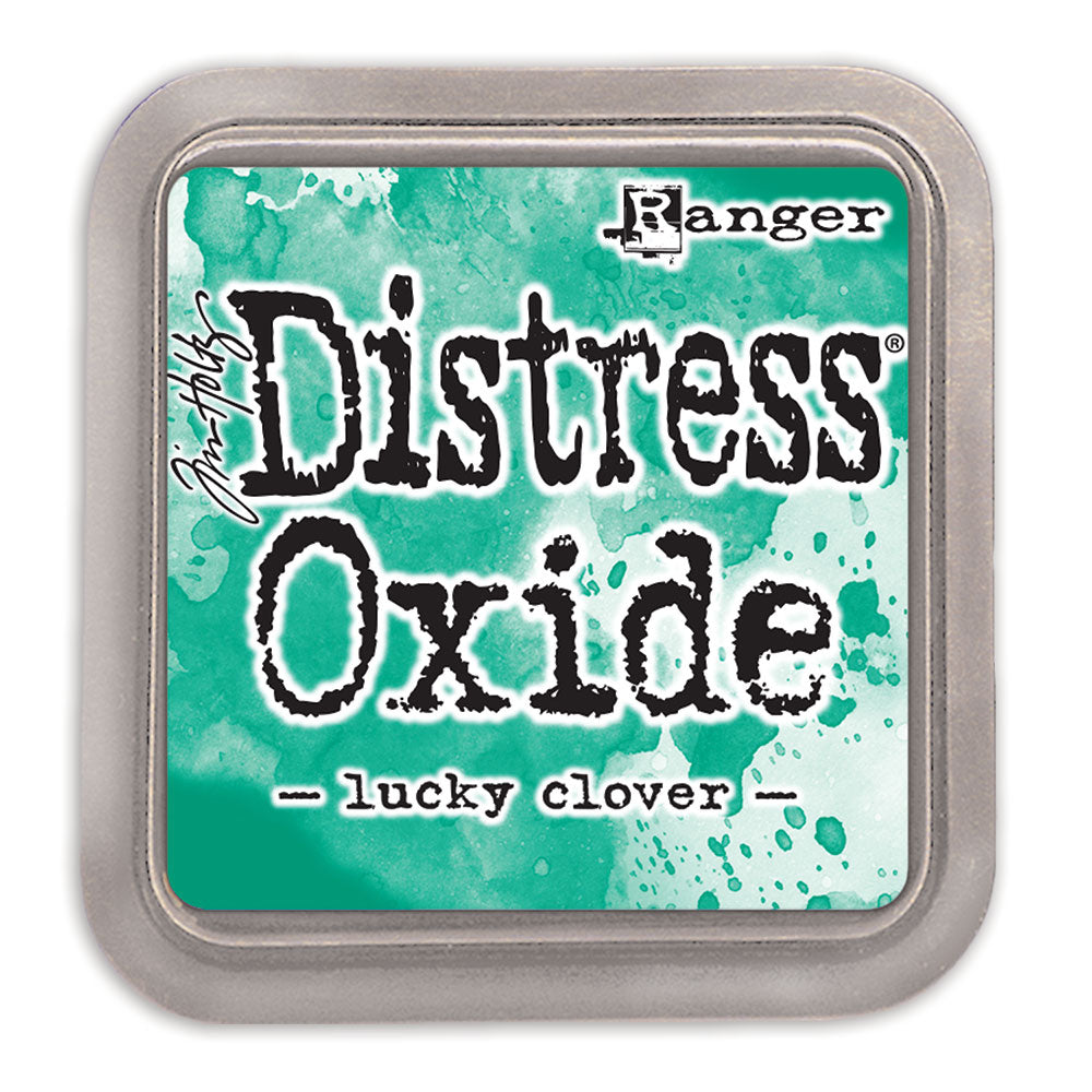 Distress Oxide mustetyyny Lucky Clover