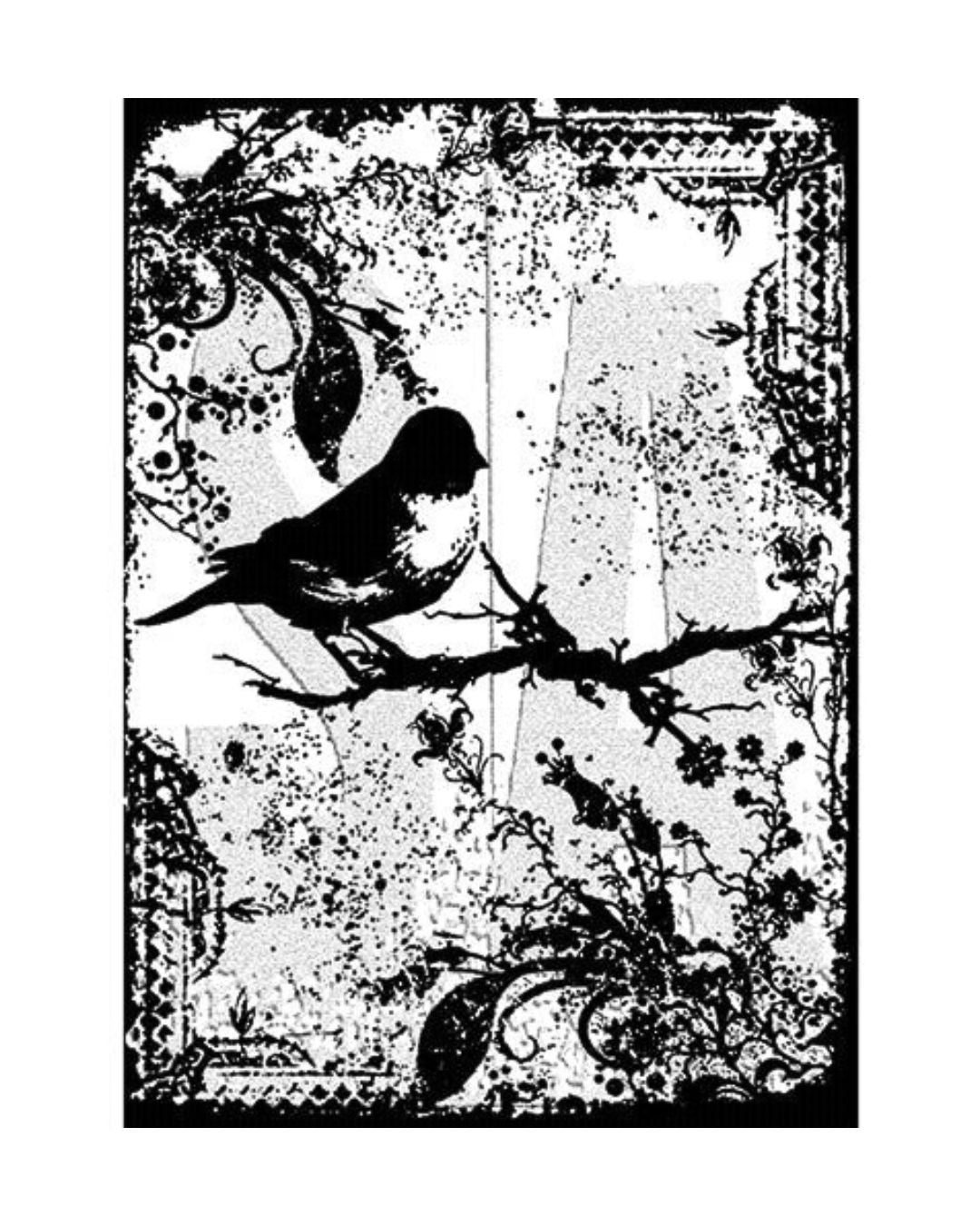 Tattered Sparrow kumileimasin by Tim Holtz