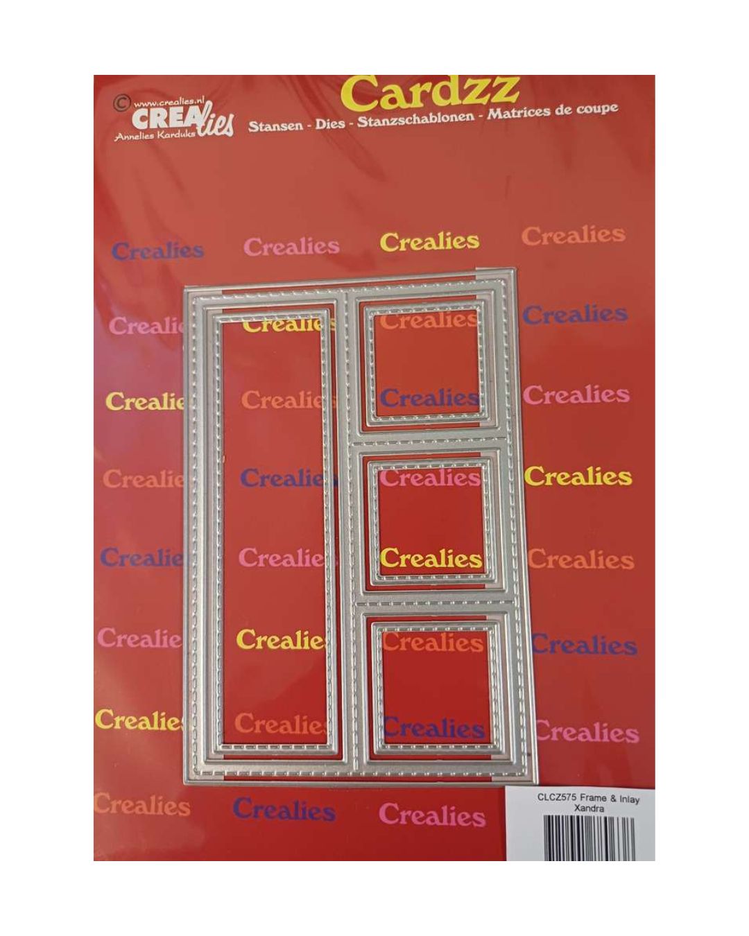 Cardzz nro575 Frame & Inlays Xandra stanssi