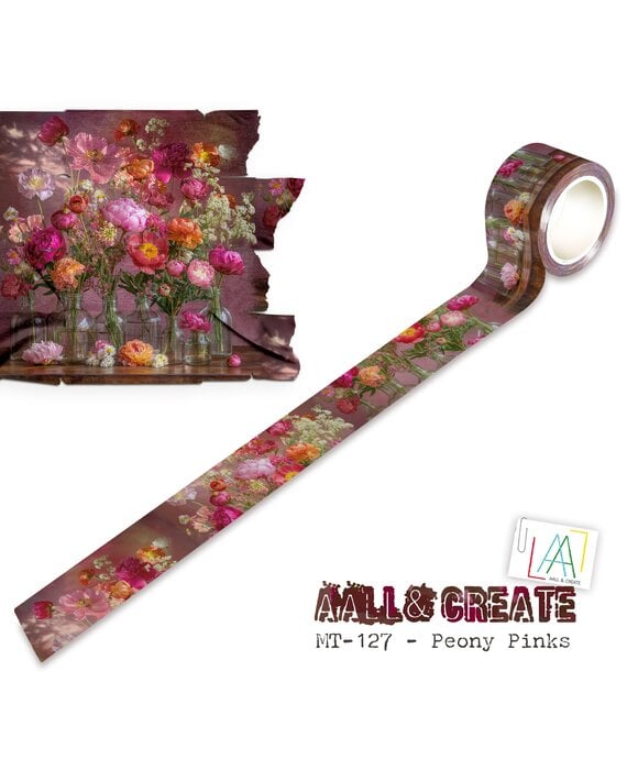 Washi Peony Pinks