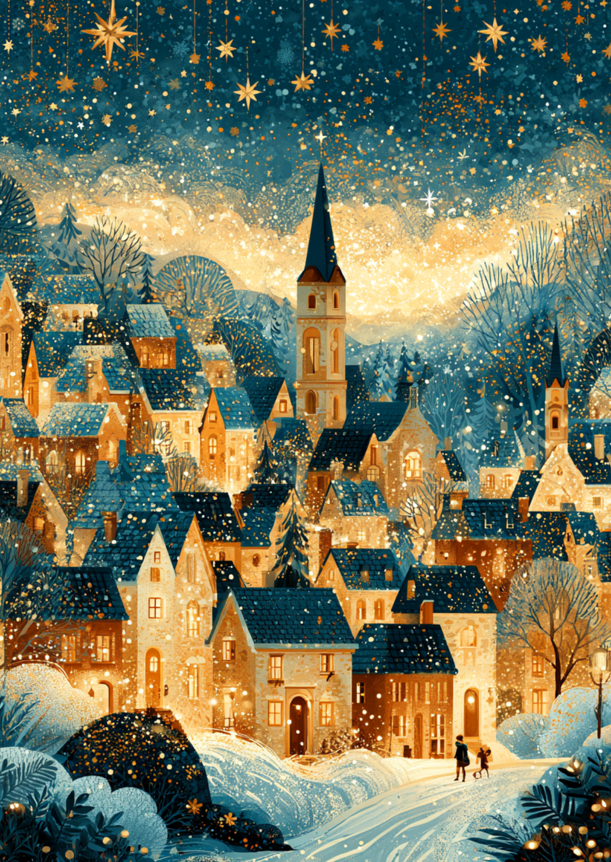 Christmas Village No. 3 kortti