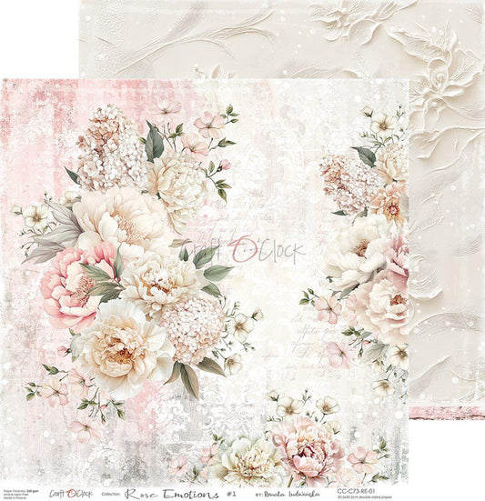 Rose Emotions 12" skräppipaperipakkaus