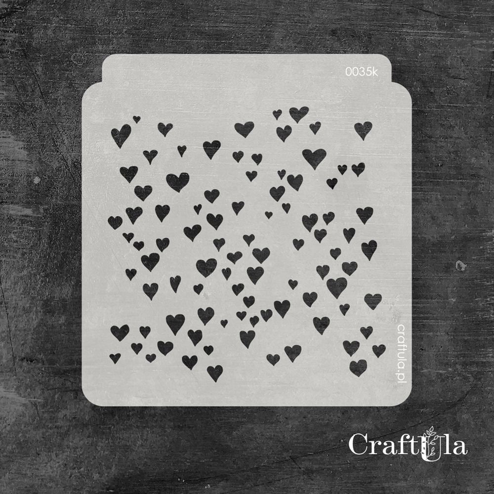 Sapluuna 15x16cm Hearts