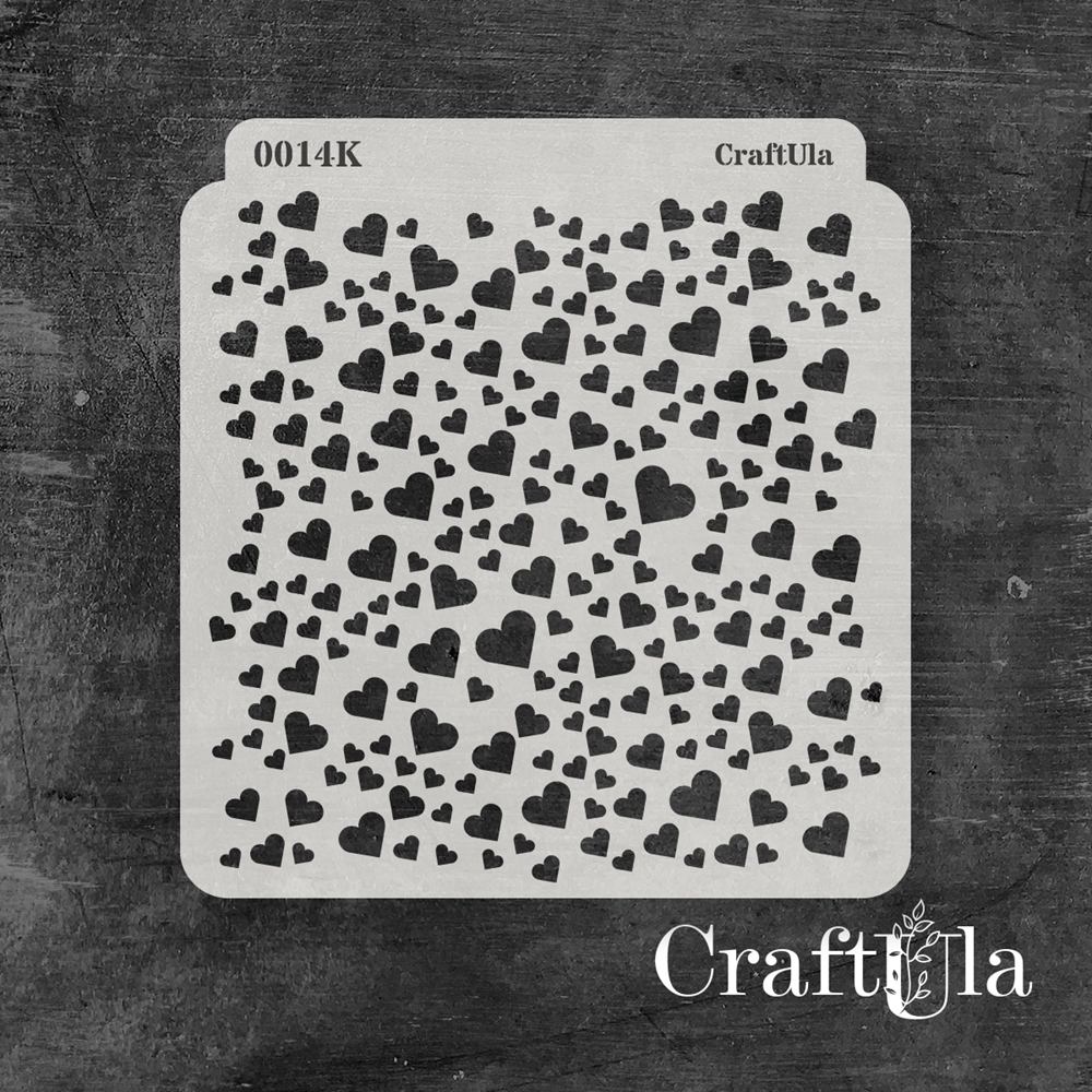 Sapluuna 15x16cm Hearts 2