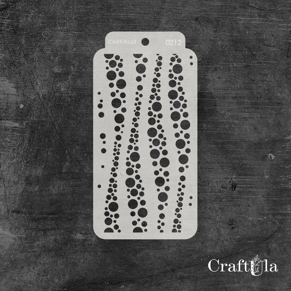 Sapluuna 8x16cm dots