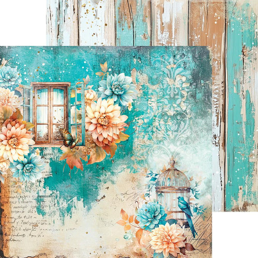 Vintage heaven paper set 8"