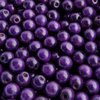 Puuhelmi tumma violetti 8mm, 100kpl