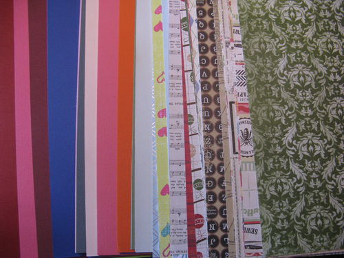 Surpise set 12" papers 100 papers