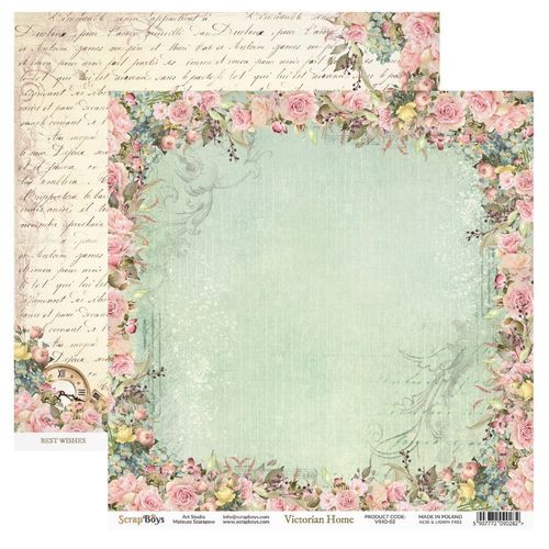 Victorian Home 2,12" doublesided paper