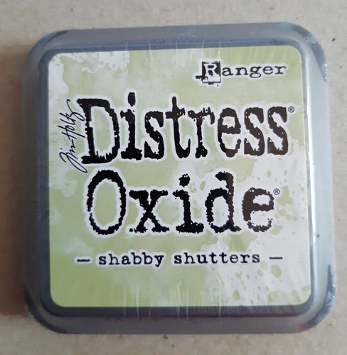 Distress Oxide  Shabby Shutters