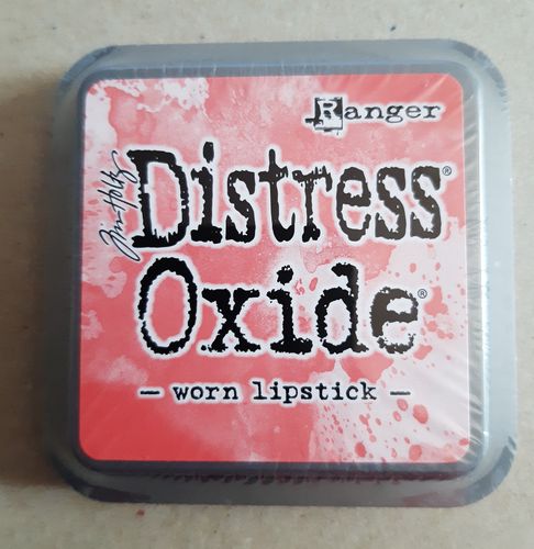 Distress Oxide mustetyyny Worn Lipstick