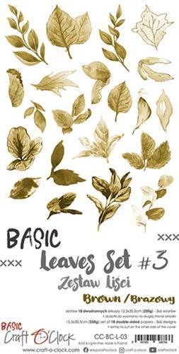 Basic extras to cut Leaves Brown