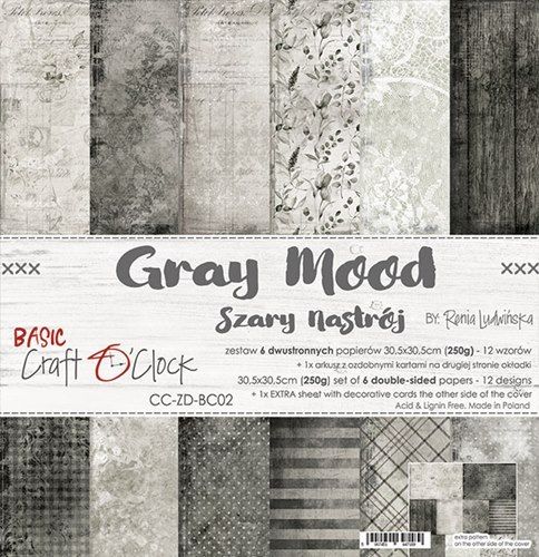 Basic 01 Gray Mood 12" set