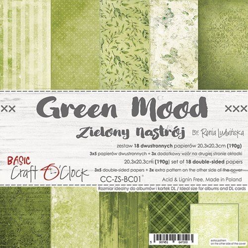 Basic 01 Green Mood 8" set