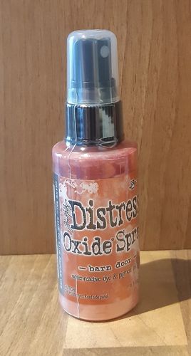 Distress Oxide Spray Barn door