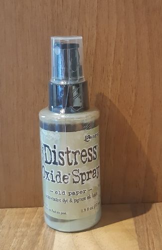 Distress Oxide Spray Old Paper