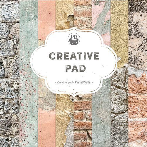 Creative pad IPastel Walls 6" skräppipaperipkt