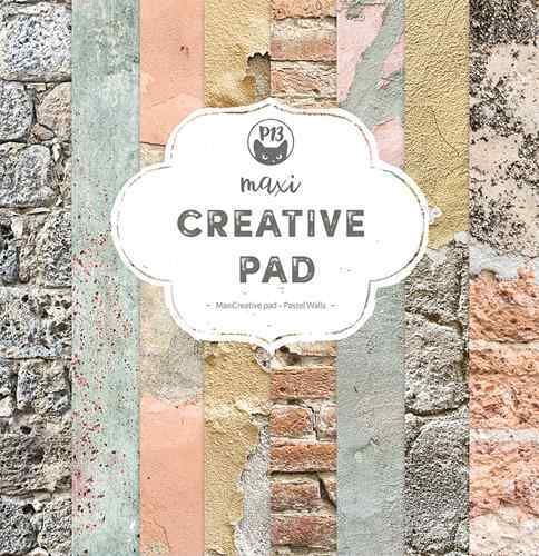 Creative pad Pastel Walls 12" skräppipaperipkt