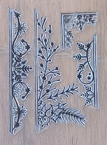 Clear stamp Bordures Florale