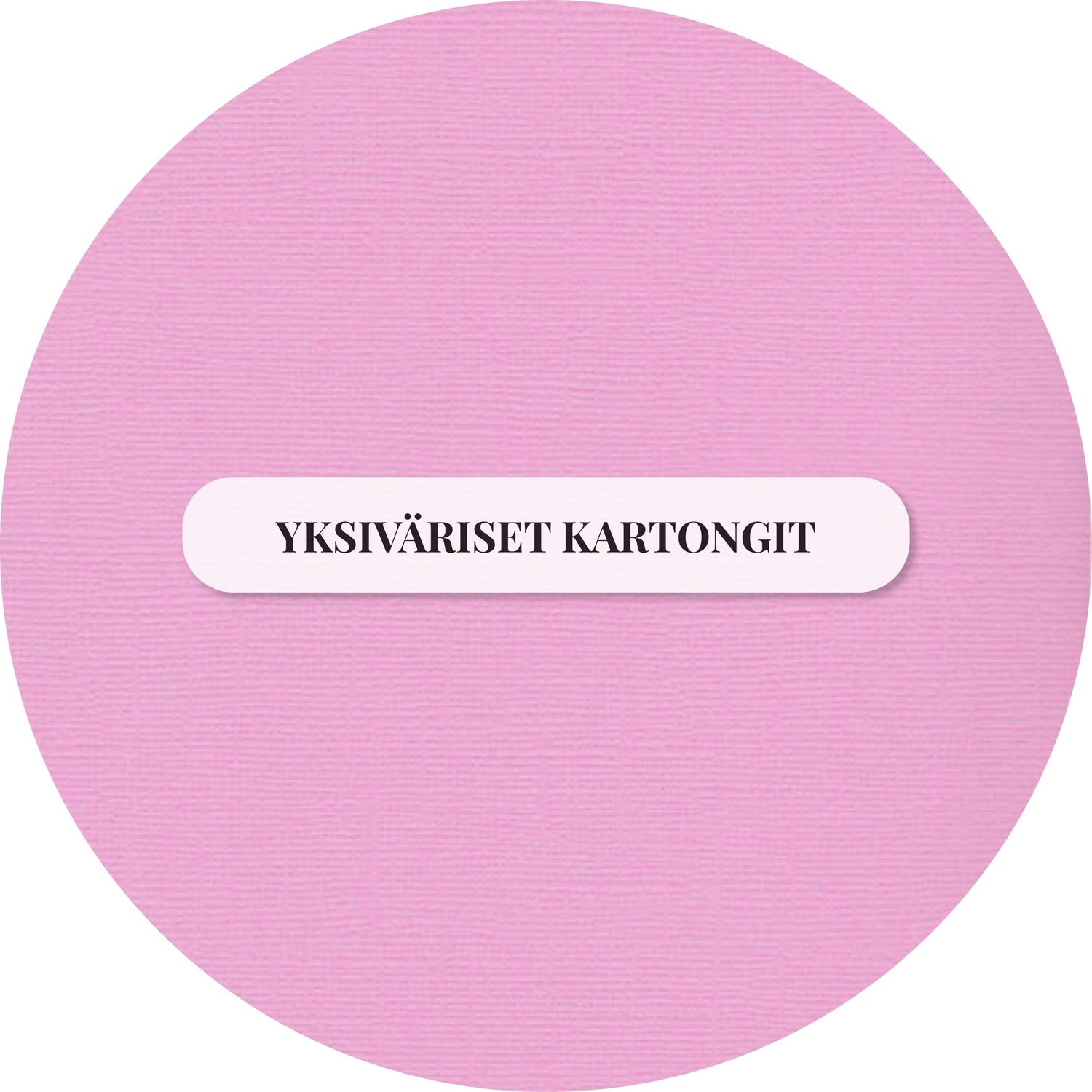 Yksiväriset kartongit