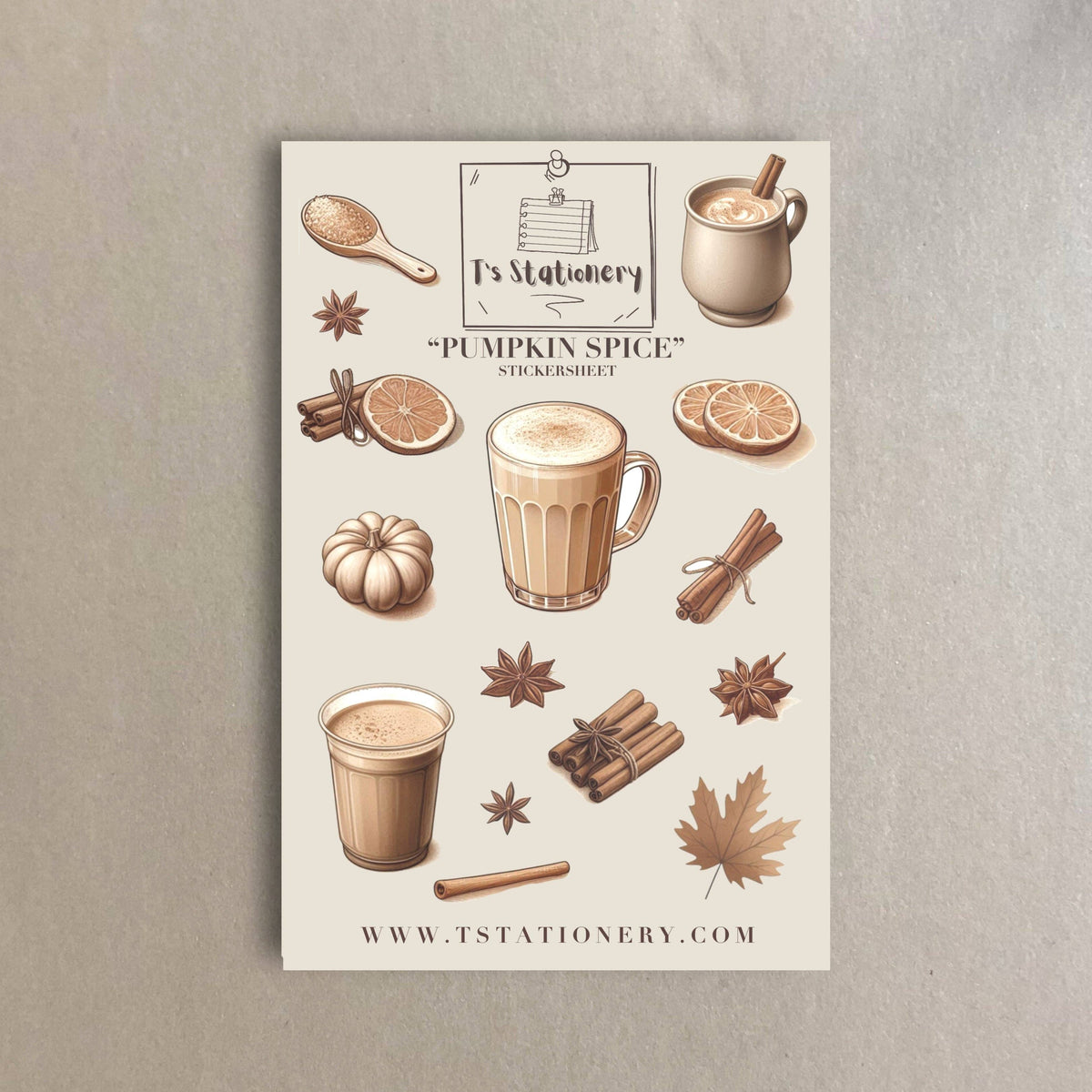 Pumpkin Spice tarra-arkki