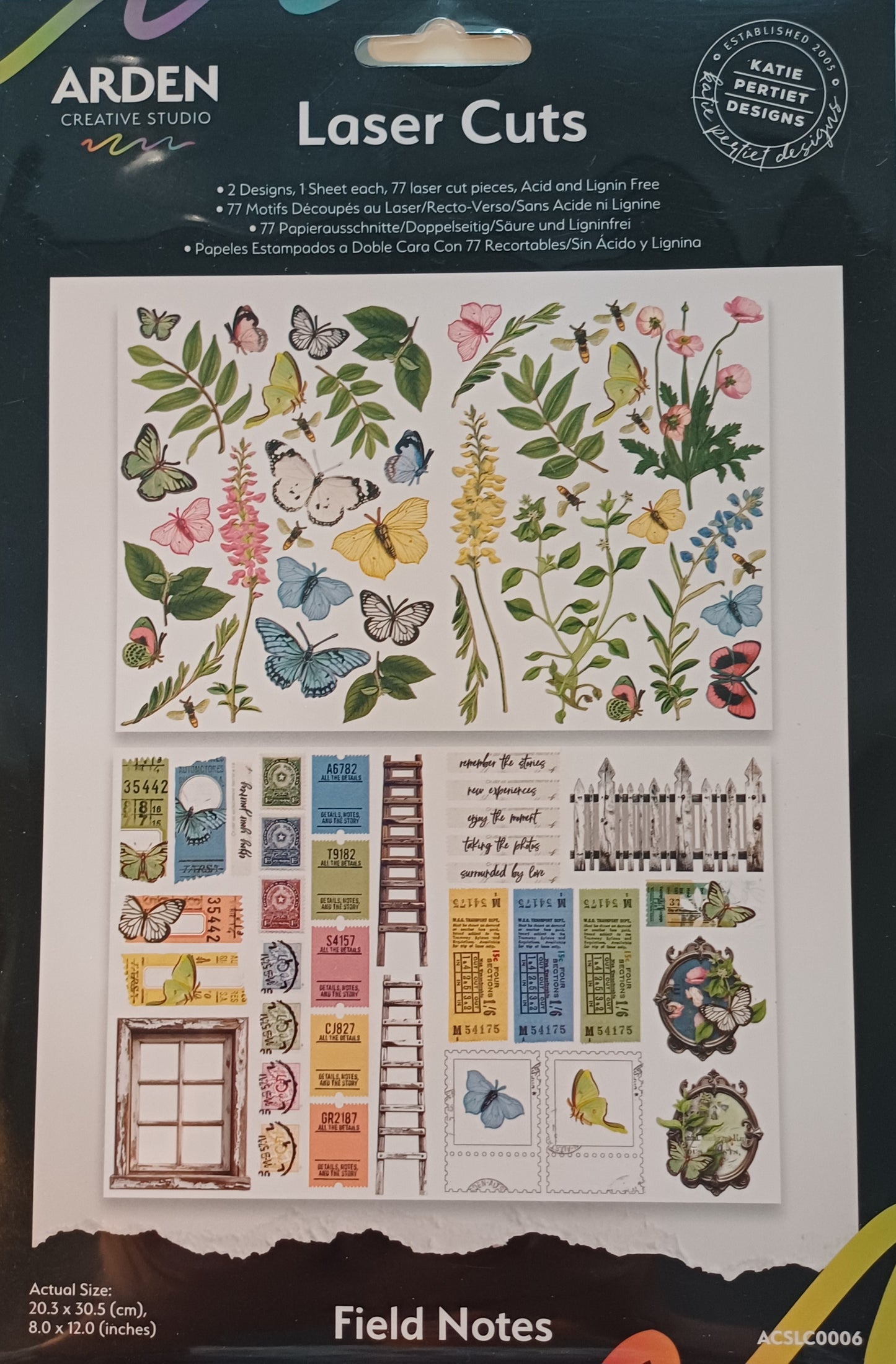 Field Notes laser cut