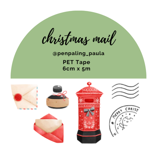 Christmas Mail - PET teippi PRE-CUT
