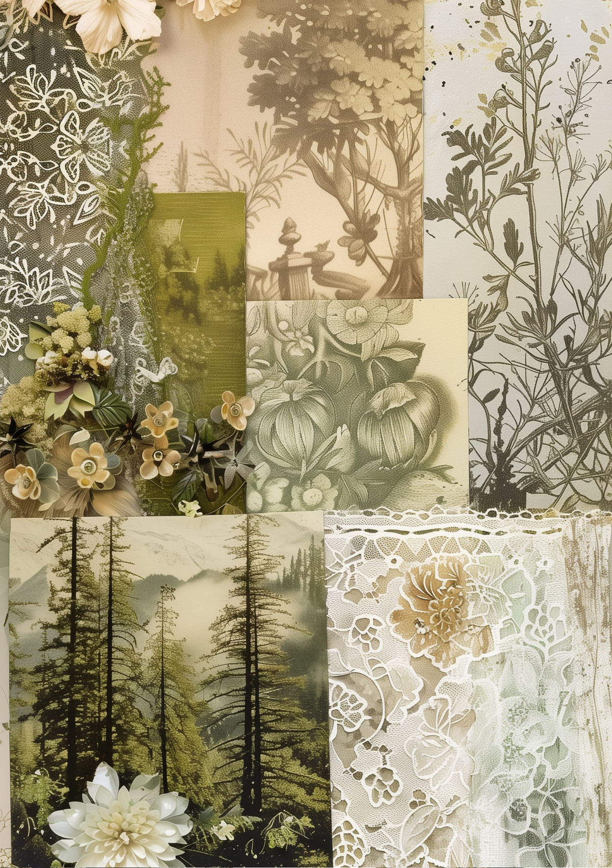 Woodland  Creative Paper Set