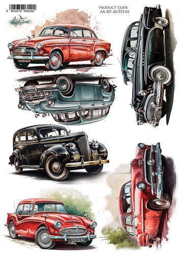 Riisipaperi Cars, Simple Beautiful