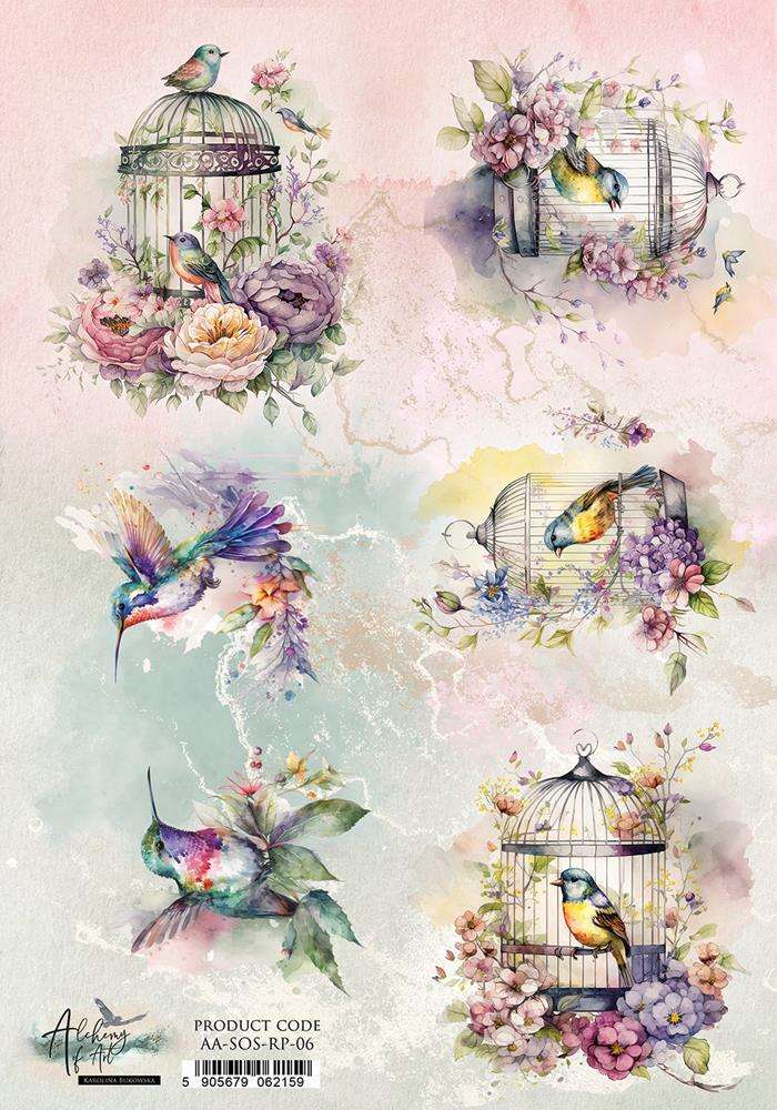 Riisipaperi Soul of Spring 6