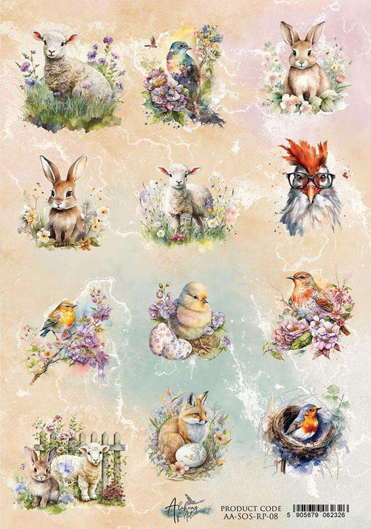 Riisipaperi Soul of Spring 8