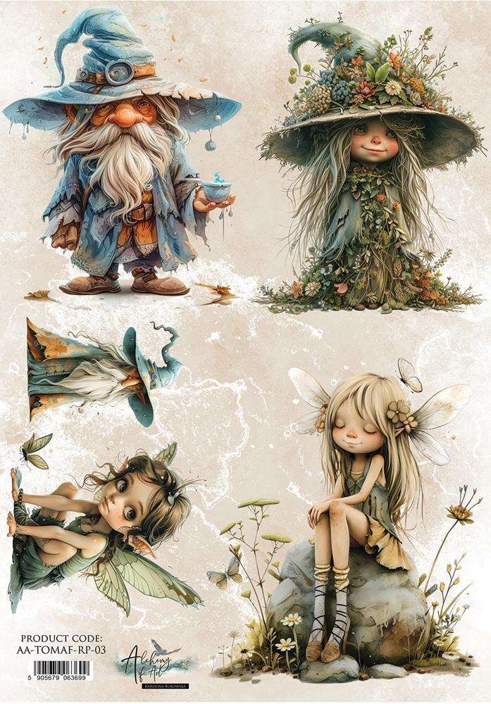 Riisipaperi Tales of Moss and Fern