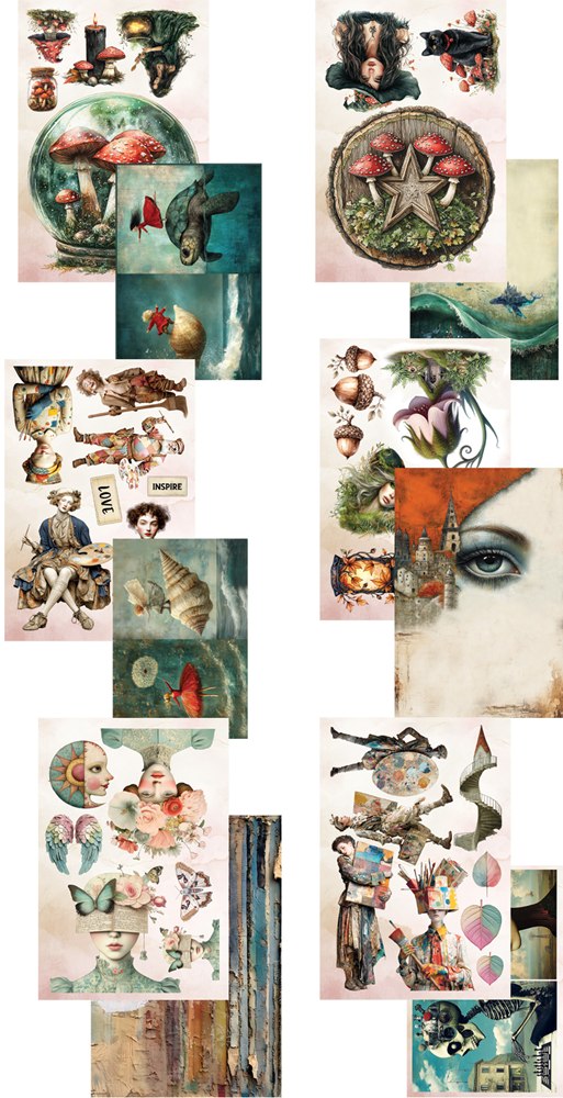 Collage book Word of Fantacy