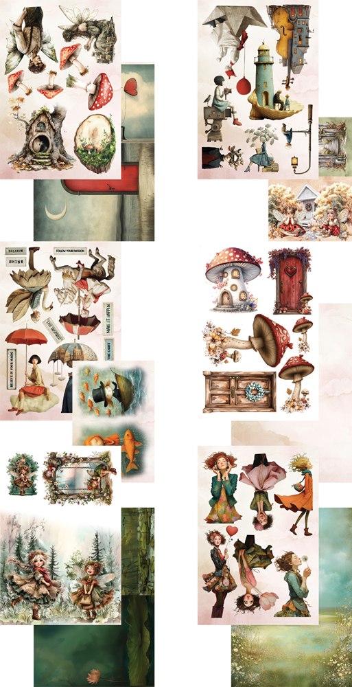 Collage book Word of Fantacy