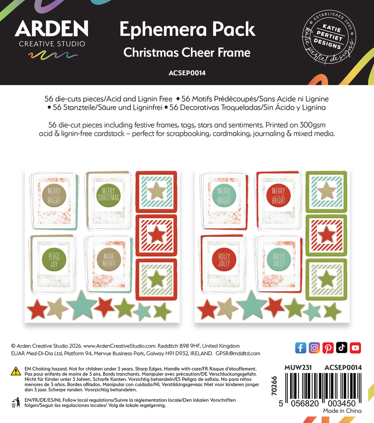 Ephemera pack frame