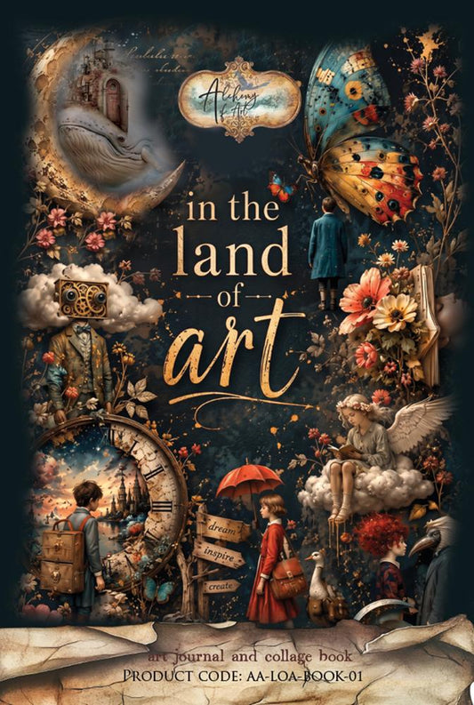 Collage book Land of Art