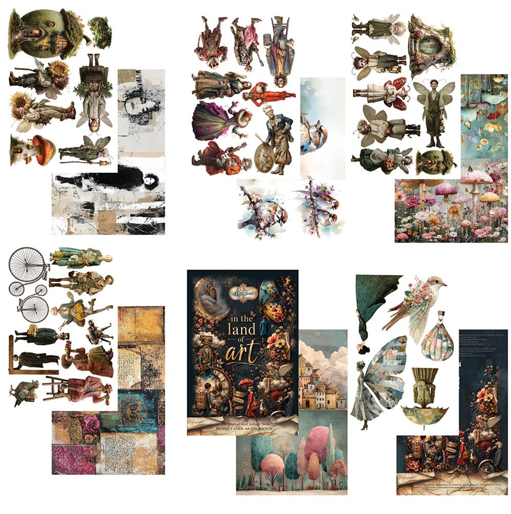 Collage book Land of Art