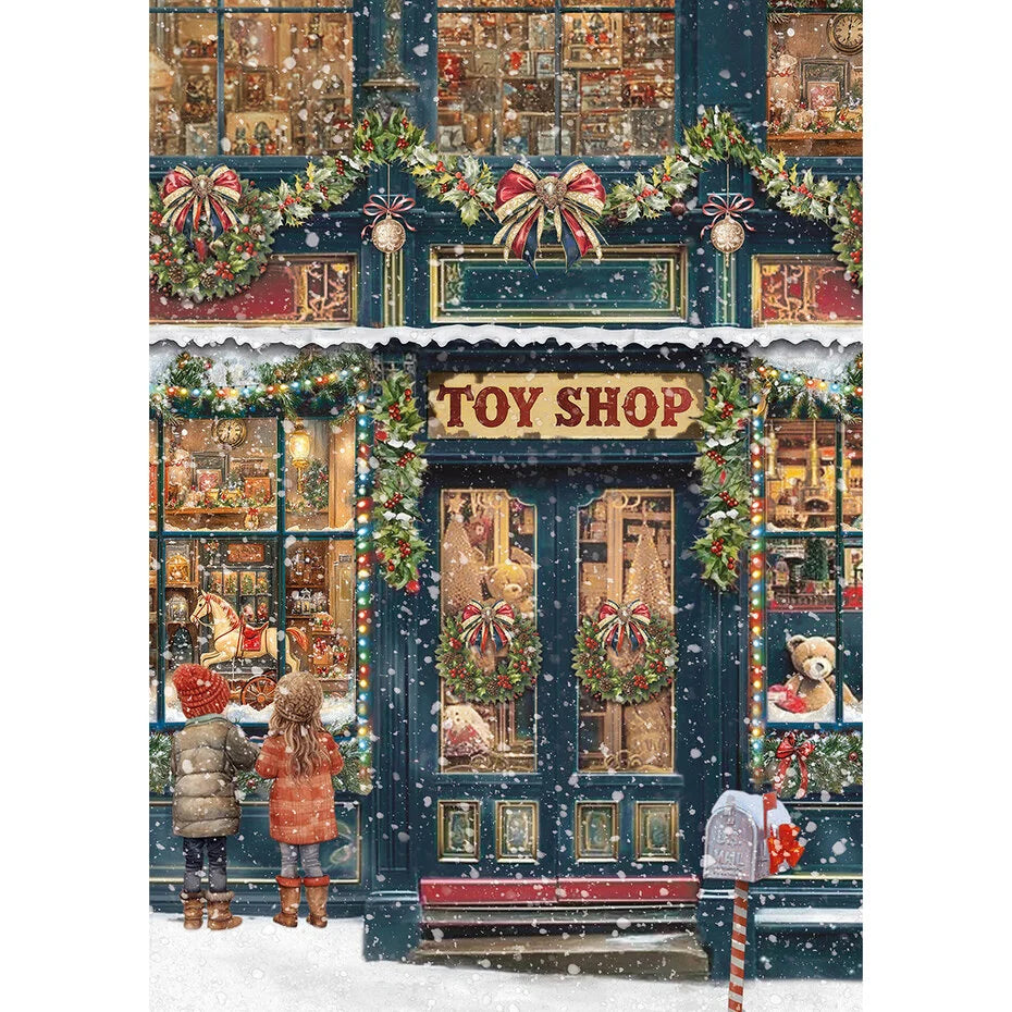 Riisipaperipakkaus A5 Toy shop