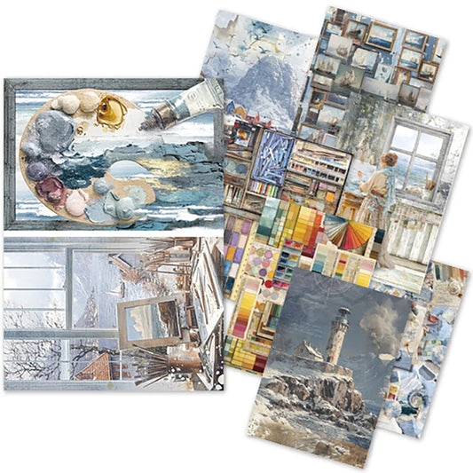 Riisipaperipakkaus A5 An Artist Journey