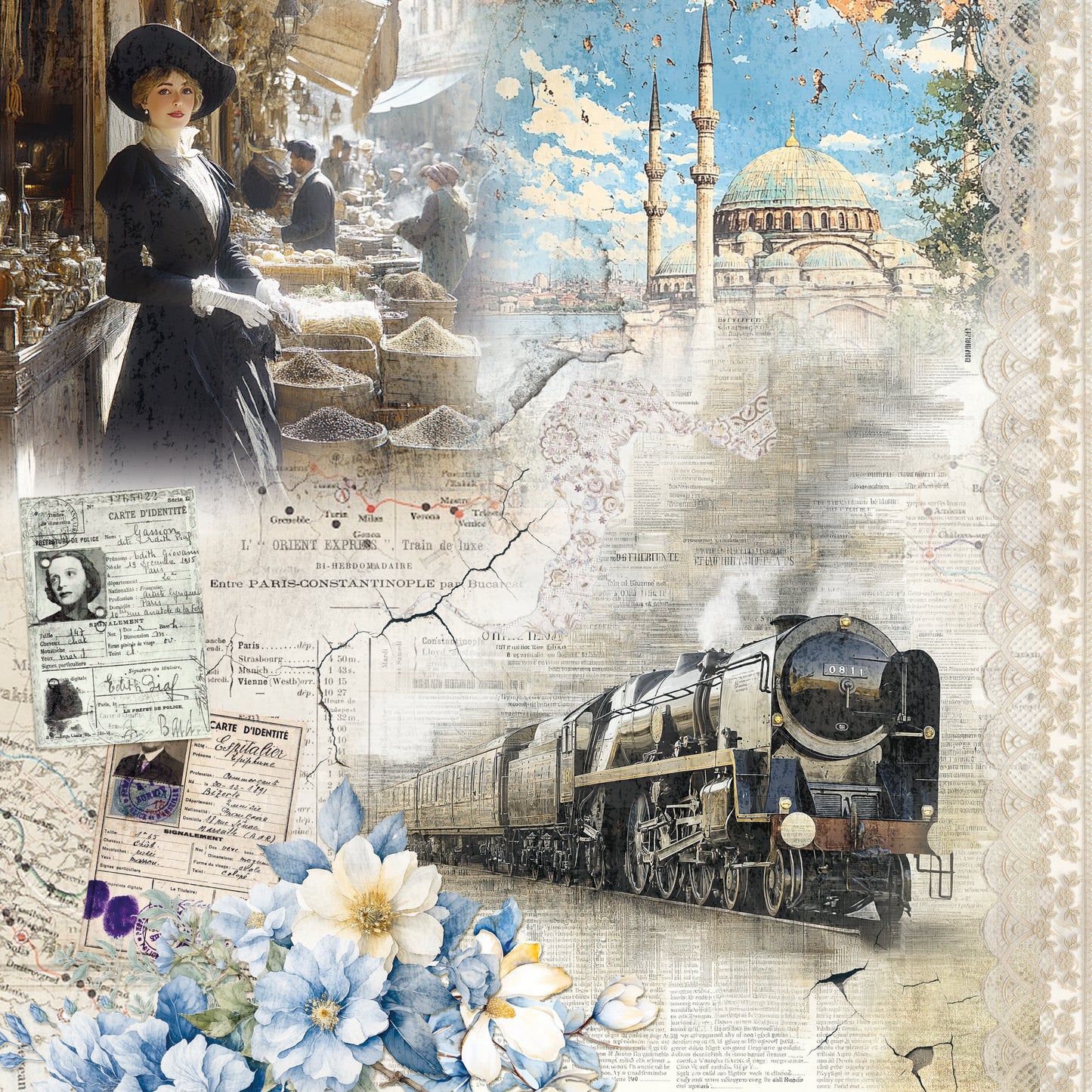 Eastern Journey 8" paperikko