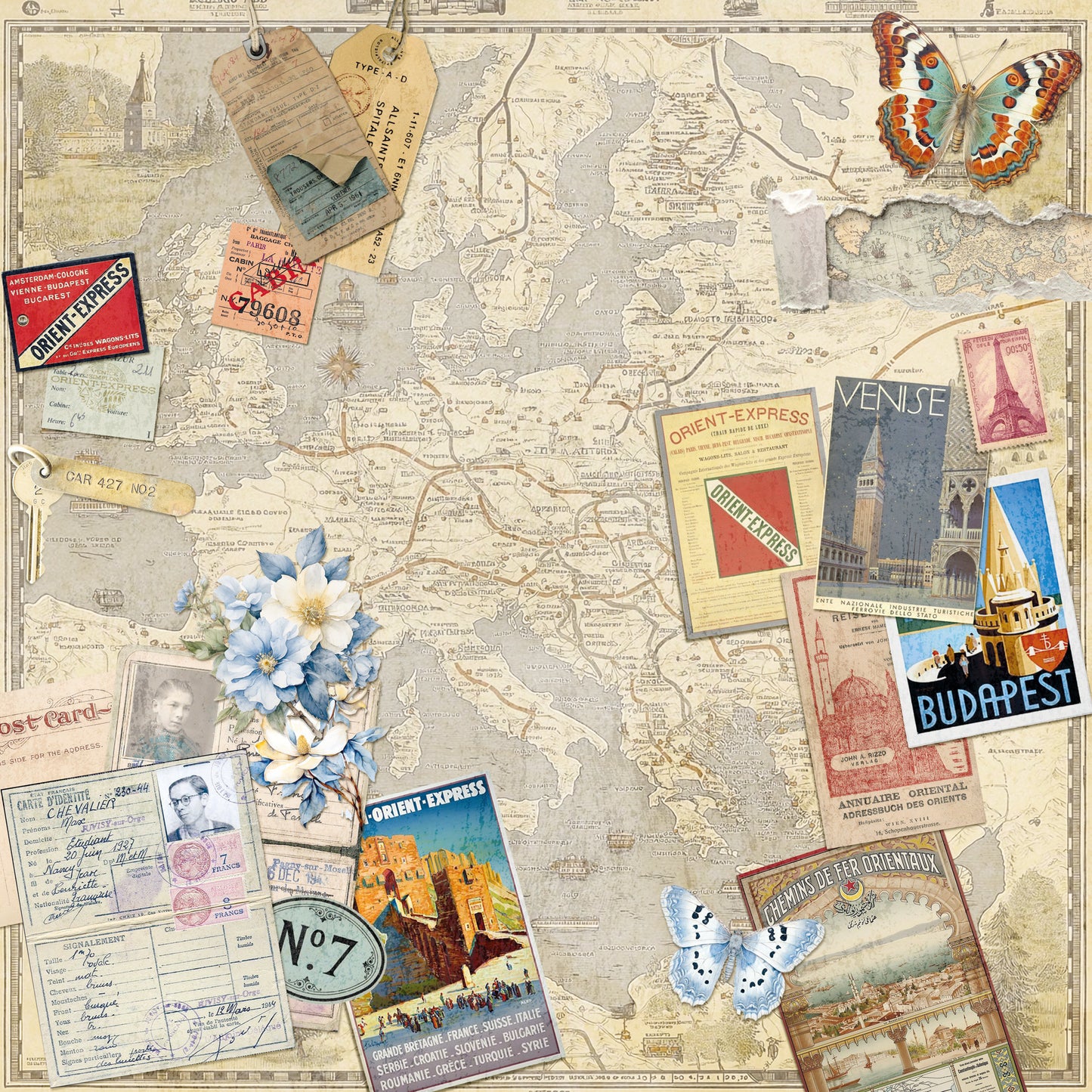 Eastern Journey 8" paperikko