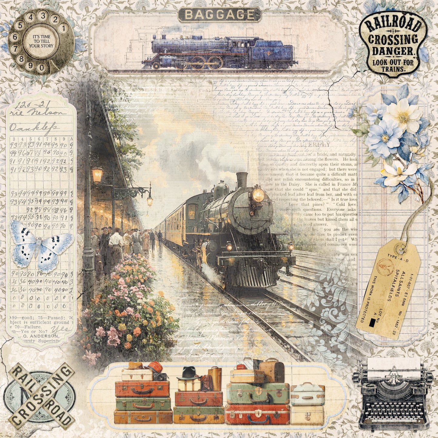 Eastern Journey 8" paperikko