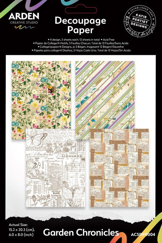 Garden Chronicles Decoupage paper