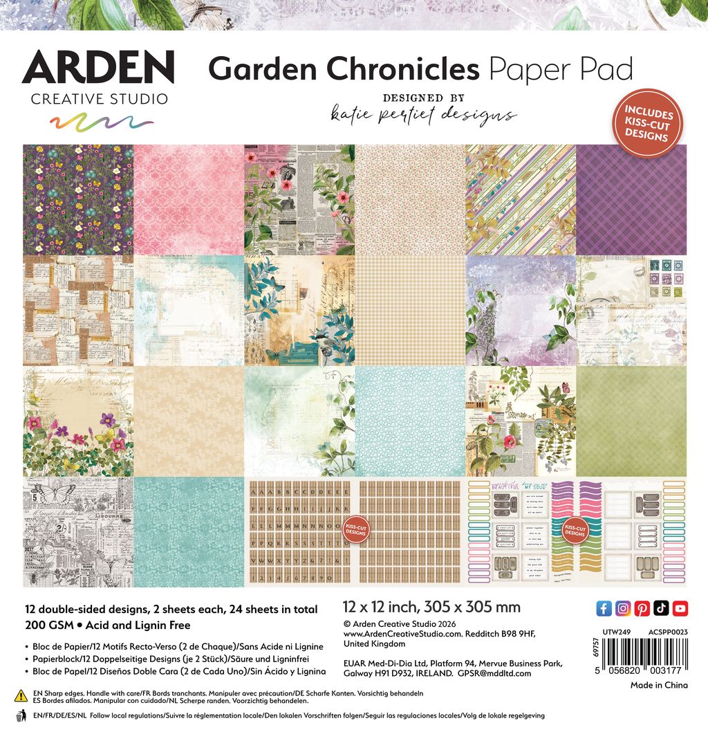Garden Chronicles 12" paperikko